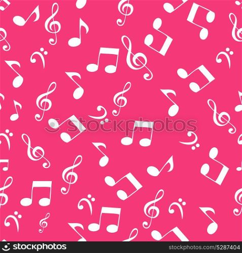 Abstract music seamless pattern background vector illustration for your design