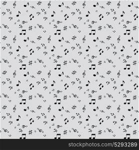 Abstract music seamless pattern background vector illustration for your design. EPS10. Abstract music seamless pattern background vector illustration f