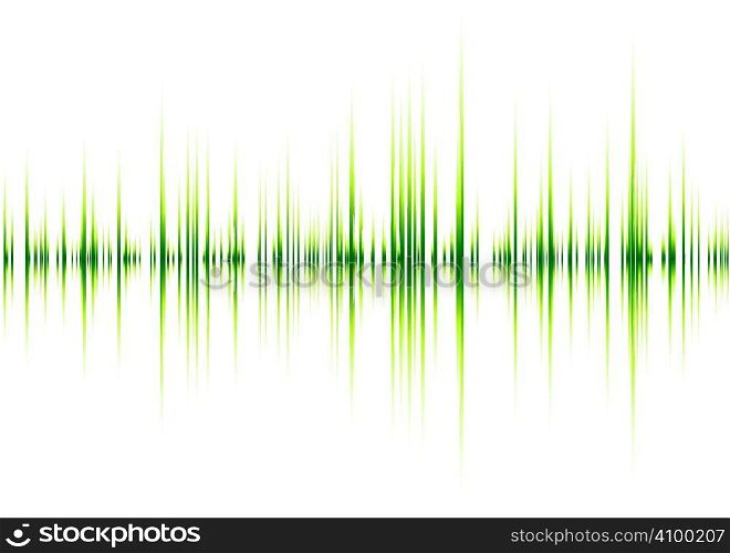 Abstract musical inspired graphical background image with peaks