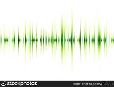 Abstract musical inspired graphical background image with peaks