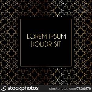 Abstract muslim pattern background. Vector Illustration EPS10. Abstract muslim pattern background. Vector Illustration