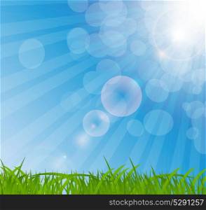 Abstract natural background vector background.