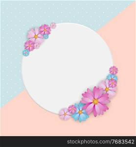 Abstract Natural Flower Background. Vector Illustration EPS10. Abstract colored Natural Flower Background. Vector Illustration