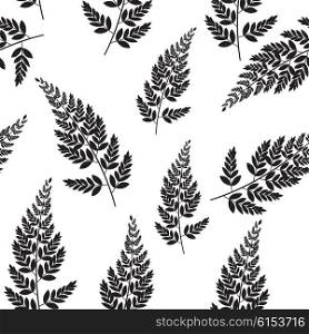 Abstract Natural Spring Seamless Pattern Background with Leaves. Vector Illustration EPS10. Abstract Natural Spring Seamless Pattern Background with Leaves.