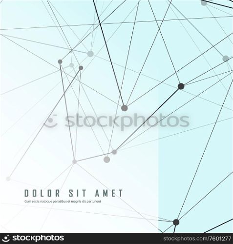Abstract network and connect concept and technology design.. Abstract network and connect concept and technology design