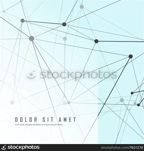 Abstract network and connect design concept.. Abstract network and connect design concept
