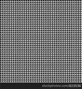 Abstract of black and white square geometric pattern background, vector eps10