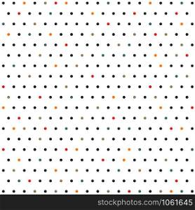 Abstract of color minimal dot pattern background, vector eps10