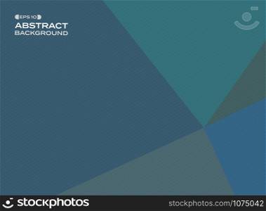 Abstract of flat simple blue color pattern background, vector eps10