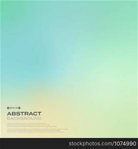 Abstract of gradient green nature background, vector eps10