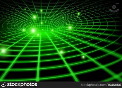Abstract of net and technology background