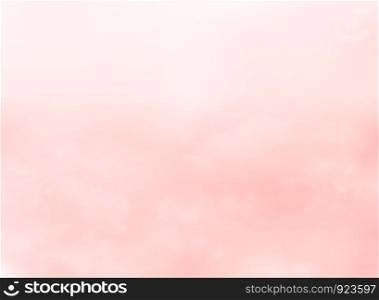 Abstract of pink living coral color sky background, vector eps10