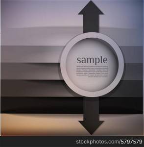 abstract options on blur background, number line, can be used for website, info-graphics, number banner