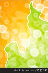 Abstract orange background