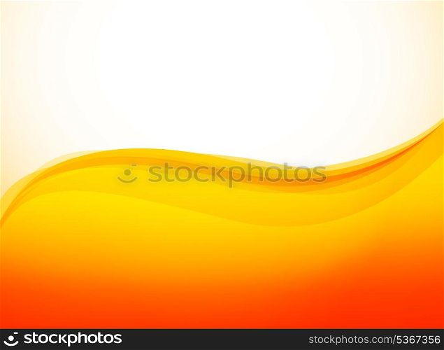 Abstract orange background. Bright illustration