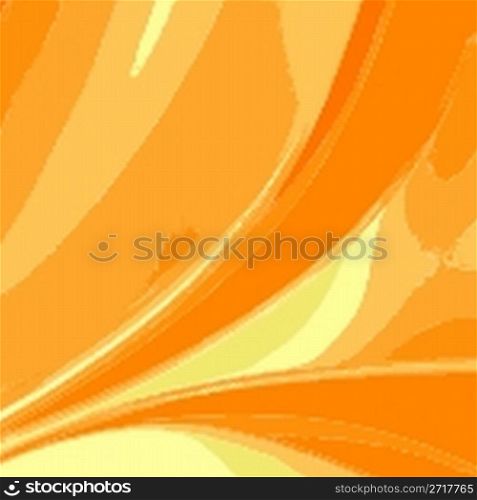 abstract orange background, unique vector art illustration, awesome art work