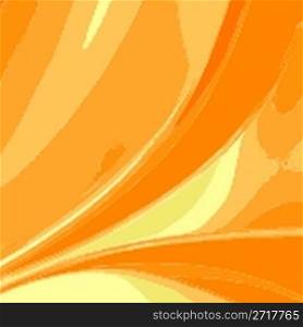 abstract orange background, unique vector art illustration, awesome art work