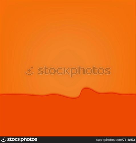 Abstract Orange background with copy space , illustration vector