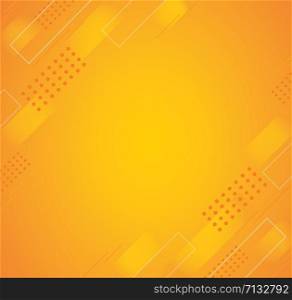 abstract orange color square background vector illustration EPS10