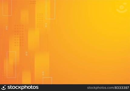 abstract orange color square background vector illustration EPS10