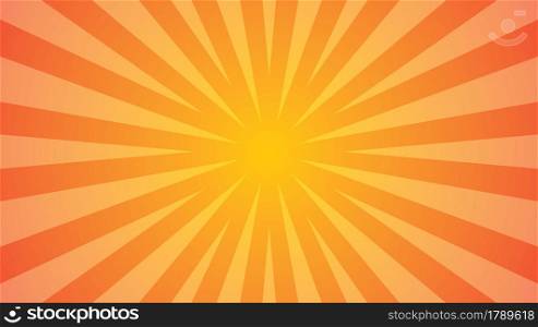 abstract orange light background vector