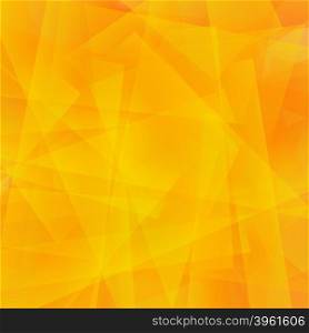 Abstract Orange Polygonal Background. Orange Geometric Pattern. Abstract Orange Polygonal Background.