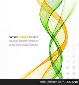 Abstract orange vector template background. EPS 10
