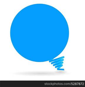Abstract origami speech bubble vector background
