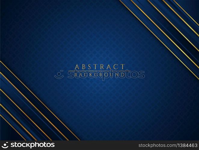 Abstract overlap layer design line pattern background luxury concept. vector illustration.