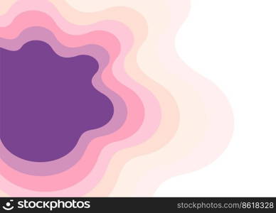 abstract Paper Cut backgrounds Template Vector Illustration
