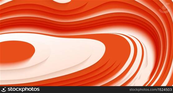 Abstract paper cut terrain. Paper sclices with soft shadow form 3d hills. Minimalistic design. Vector illustration. Paper craft landscape. Abstract paper cut terrain. Paper sclices with soft shadow form 3d hills. Minimalistic design. Vector illustration. Paper craft landscape.