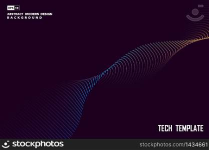 Abstract particle tech design artwork minimal design background. Use for ad, poster, template, print, cover. illustration vector eps10