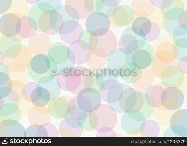 Abstract pastel bubble pattern dots design of artwork background. Decorate for ad, poster, template design, print. illustration vector eps10