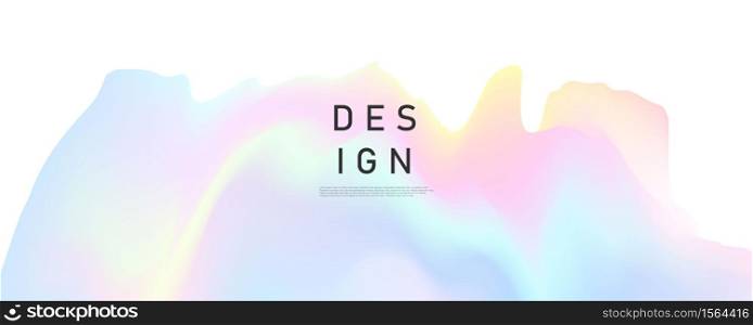 Abstract Pastel colorful gradient background concept for your graphic colorful design, Layout Design Template for Brochure