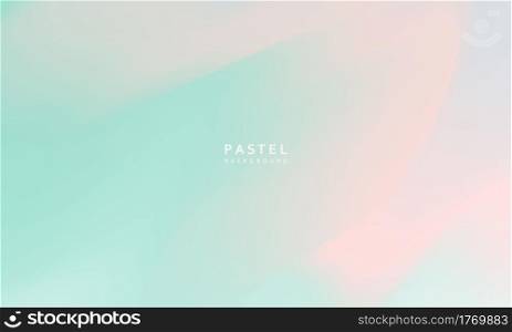 Abstract Pastel gradient background Ecology concept for your graphic design,