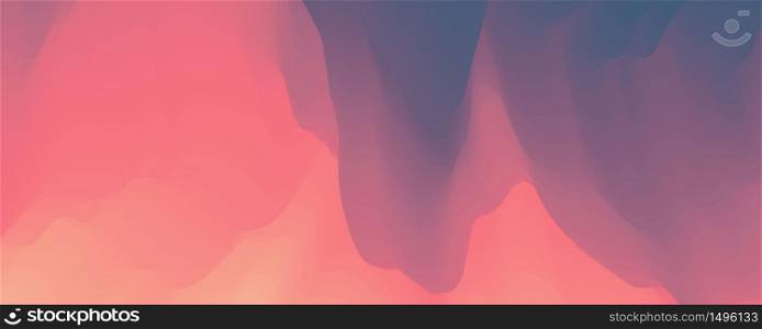 Abstract Pastel orange gradient background Ecology concept for your graphic design,