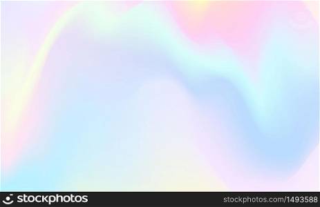 Abstract Pastel rainbow gradient background Ecology concept for your graphic design,