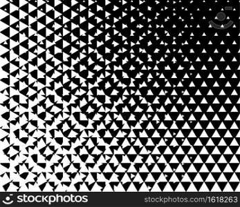 Abstract pattern background of triangle, retro vintage vector design. Elements of Geometric figure icon for concept apps and websites and development - Vector