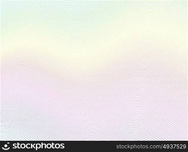 Abstract pattern. Colorful curve lines. Abstract waves. Lines distortion. Abstract colorful wireframe distortions. Vector rhythmic composition. Line art. Striped background. Decorative waves. abstract stylized lines, vector