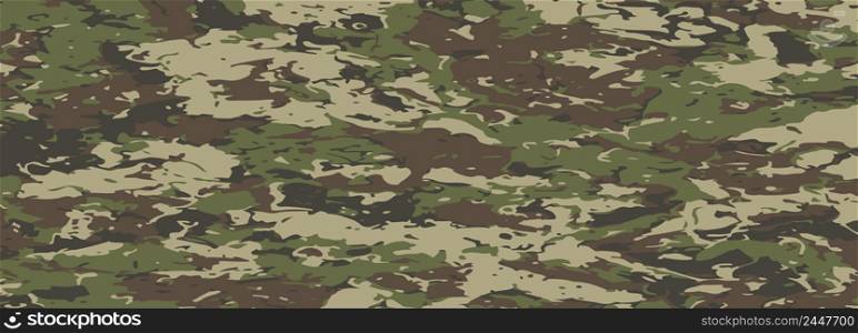 Abstract pattern in green tones imitating military camouflage. Spotted background for fabric, camouflage, texture and textiles.
