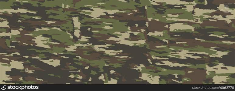 Abstract pattern in green tones imitating military camouflage. Spotted background for fabric, camouflage, texture and textiles.