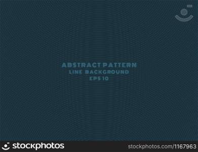 Abstract pattern modern art line wave background color dark tone backdrop. vector illustration