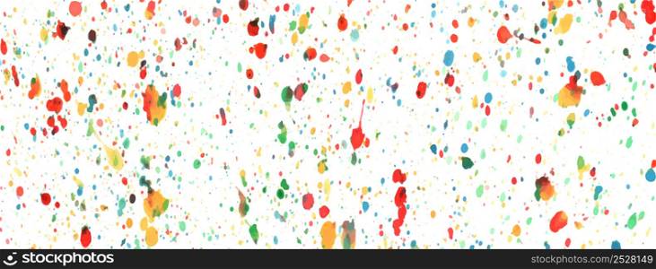 Abstract pattern of multicolored blots for texture, textiles, packaging, simple backgrounds and creative design