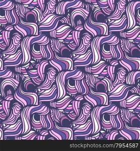 Abstract pattern. Seamless background. Hand drawn vector illustration. Abstract Seamless pattern