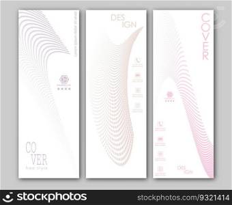 Abstract pattern. Template for the design of banners, posters and posters. Layout of the book cover, brochures, booklets and catalogs. An idea for creative design