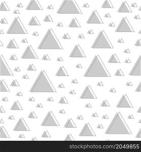 Abstract pattern. Triangle geometric design. Vector illustration
