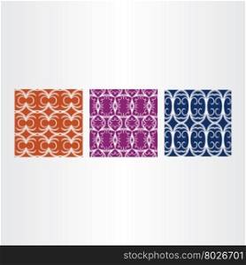 abstract pattern vector set design