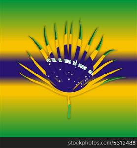 Abstract patterns of color flag of Brazil. Vector Illustration.. Abstract patterns of color flag of Brazil. Vector Illustration. EPS10
