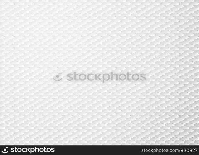 Abstract pentagonal gradient gray color pattern background. White page of presentation, you can use for present, brochure, banner, ad, annual report and magazine. vector eps10