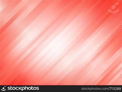 Abstract pink and white color background with diagonal stripes. Geometric minimal pattern. You can use for cover design, brochure, poster, advertising, print, leaflet, etc. Vector illustration